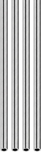 Vista 15 de DTGN Tubo de acero inoxidable 304 de 0.079 in x 0.006 in x 9.843 in (ODxWall TxL) - Paquete de 4 - Bueno para equipos de maquinaria - Tubería