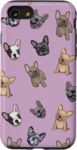 Vista 18 de Linda funda de teléfono Bulldog francés para iPhone 17