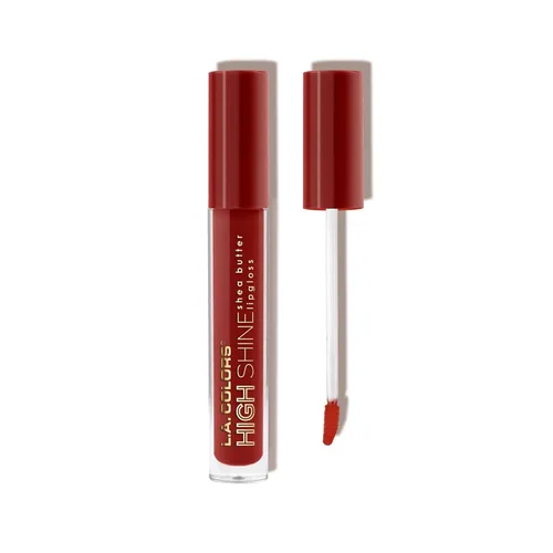 Vista 20 de Manteca de Karité Lip Gloss de lato brillo L.A. Colors, de 0,14 onza, Bebé Pastelillos (Baby Cakes)
