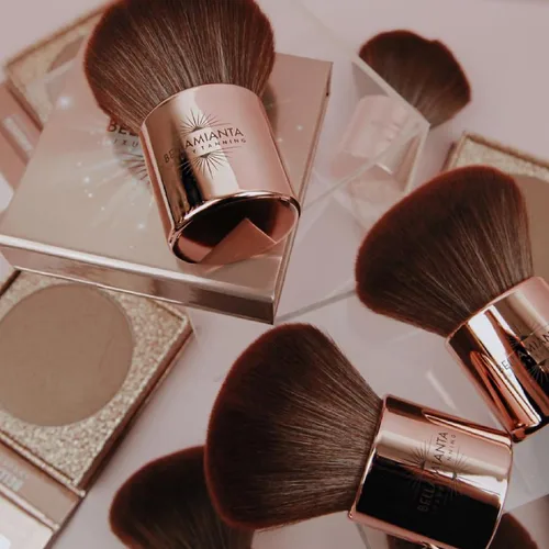Vista 5 de Bellamianta Cepillo bronceador Kabuki de lujo