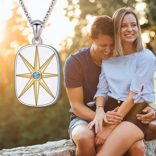 Vista 5 de DAOSHANG Collar de plata de ley con colgante de foto de corazón para mujer, collar con medallón de árbol de la vida que sostiene fotos, regalo