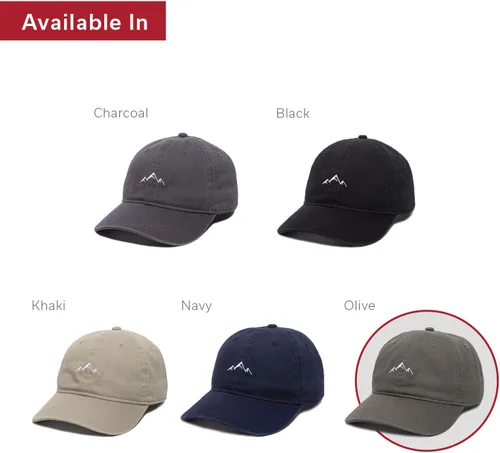 Vista 49 de Outdoor Cap Sombrero de papá de montaña - Gorra de algodón suave sin estructura