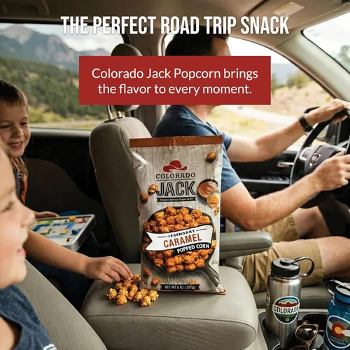 Vista 6 de Palomitas de maíz gourmet Colorado Jack: Mantequilla real y vainilla, cultivadas por agricultores, delicioso aperitivo, regalo sabroso - Sin jarabe