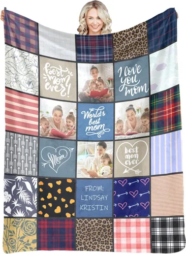 Vista 44 de Mantas personalizadas con foto, manta de fotos personalizada, mantas personalizadas con imagen, regalos personalizados para mujeres, hombres