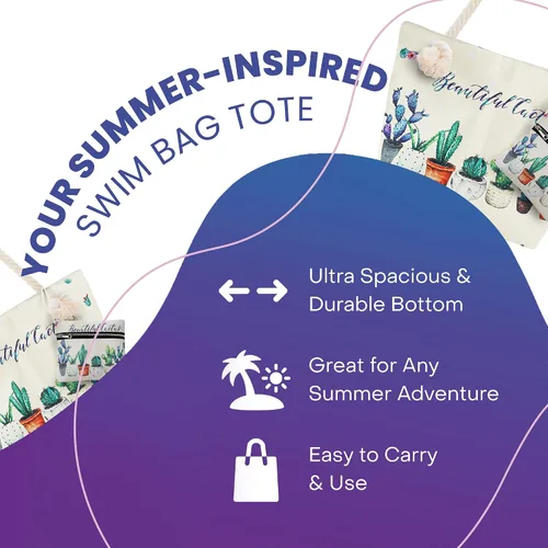 Vista 5 de Rave Envy Bolsas de playa Regalos para mujeres, bolsa de viaje de fin de semana, bolsa de mano para mujer