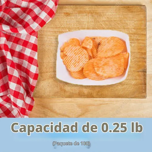 Vista 2 de Angel's Peel Lounge Bandeja de papel desechable para alimentos, bandejas para perros calientes, bandejas para nachos, botes de comida de papel