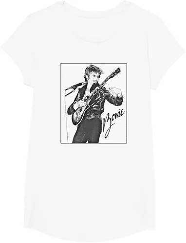 Vista 22 de David Bowie - Camiseta Deluxe, Gris