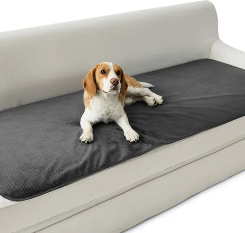 Vista 36 de Bedsure Funda de cama impermeable lavable para perros, manta impermeable para sofá y cama individual, protector ligero de muebles para mascotas