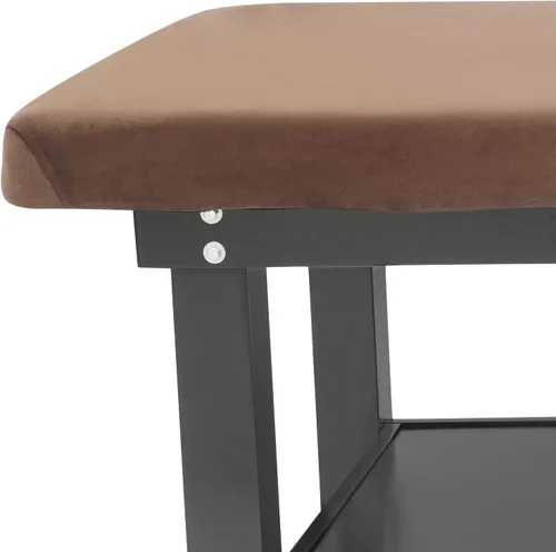 Vista 5 de Cama de masaje ancha, camas faciales de spa, ajuste del respaldo de 0-45°, cama de tratamiento físico para belleza, peluquería, tratamiento