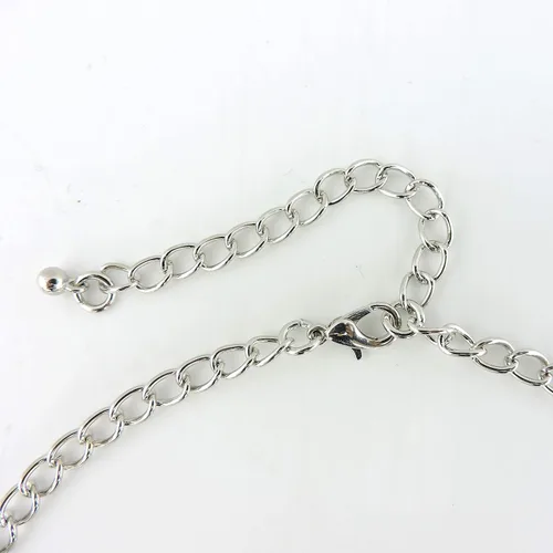 Vista 5 de Firstmeet - Conjunto de collar de resina brillante con aretes