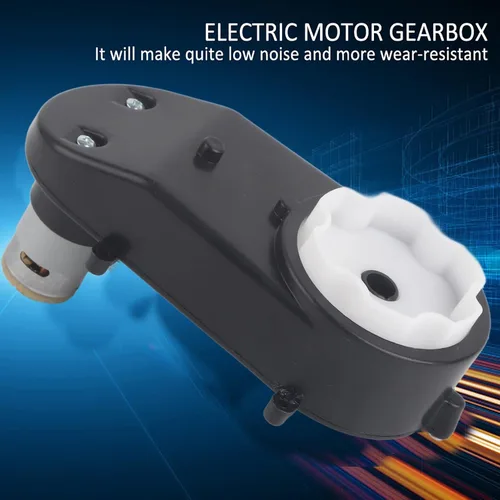 Vista 3 de GOTOTOP Motor eléctrico de 6 V, 12 V, 12000 a 20000 rpm, repuesto de engranaje de metal de bajo ruido para niños, auto de juguete con motor duradero