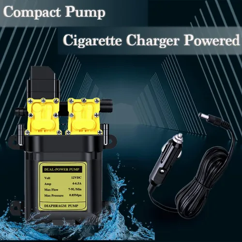 Vista 3 de UltriumPro - Lavadora a presión de 12 V, lavadora a presión portátil de 130 PSI con manguera de 20 pies, lavadora eléctrica portátil