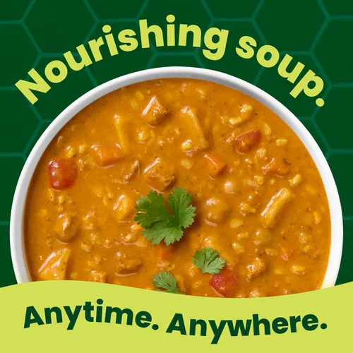 Vista 4 de Pacific Foods Sopa orgánica de pollo con mantequilla con arroz, lata de 16.3 onzas