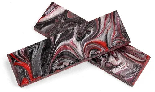 Vista 9 de Texas Knifemakers Supply: Básculas de mango de cuchillo Polypearl (se venden por par)
