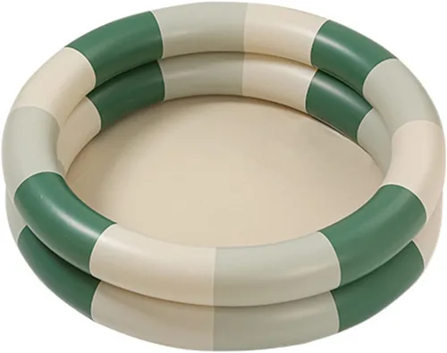 Vista 7 de Piscina pequeña inflable para niños, piscina de dinosaurio, piscina para bebés, piscina infantil para interiores y exteriores, piscina para niños