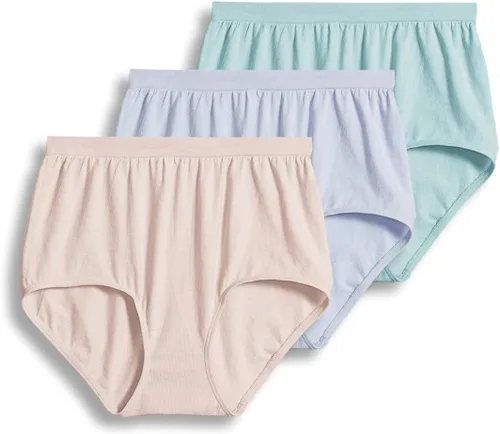 Vista 4 de Jockey Ropa interior para mujer Comfies Microfiber Brief - Paquete de 3