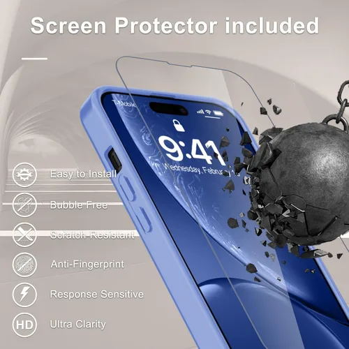 Vista 105 de Funda para Google Pixel 10 Pro XL, cubierta magnética mate, color negro Fit for MagSafe, Screen Protector included, Shockproof Military Grade