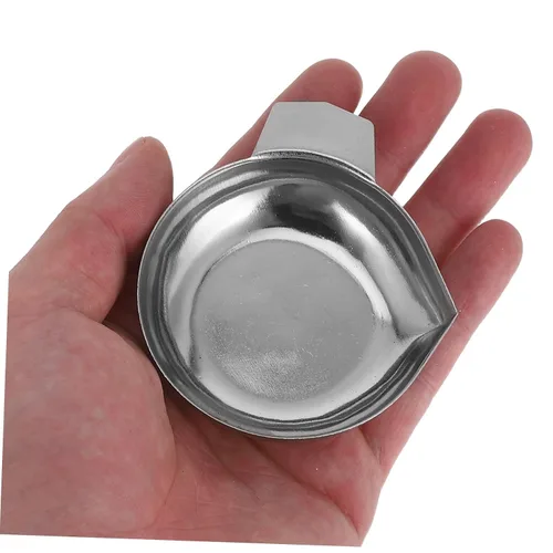 Vista 4 de Hemoton 2 mini bandejas de báscula electrónica, platos de pesaje para alimentos para el hogar, cocina, panadería, uso de precisión, bandeja