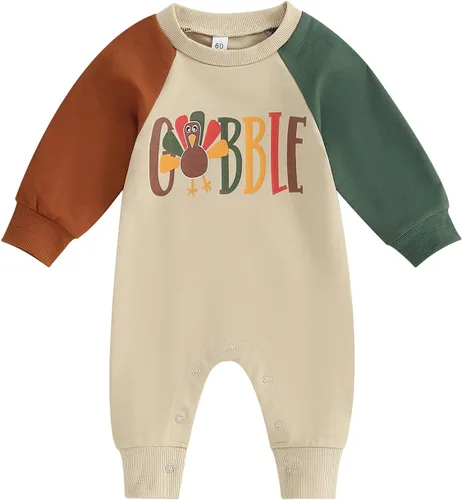 Vista 123 de Disfraz de Halloween para bebé niño y niña, mameluco de manga larga con diseño de calabaza, mameluco para Halloween