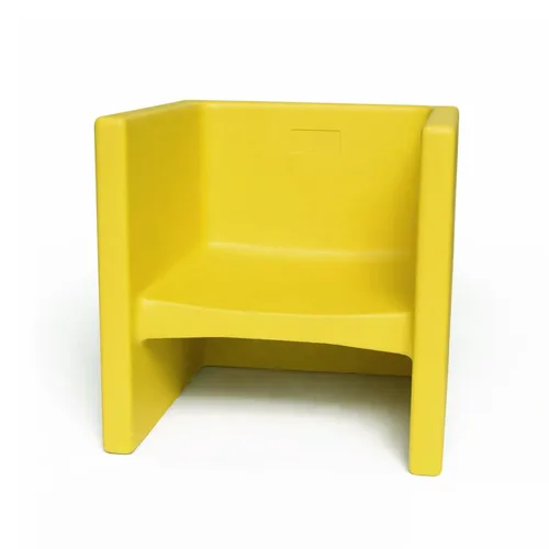 Vista 10 de Children's Factory Adapta-Bench, CF910-029 Azul, asientos flexibles para niños, aulas, muebles preescolares y de guardería, sillas para niños