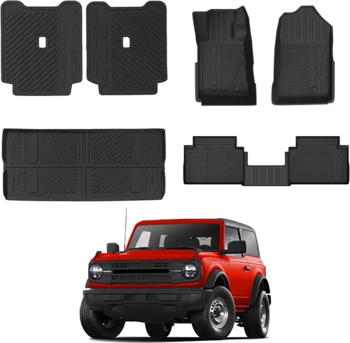 Vista 24 de Rongtaod Alfombrillas de Piso Compatibles con Honda CRV 2023 2024 2025 2026 Forro de Maletero Forro de Carga Alfombrilla de Carga Protector