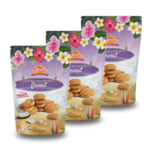 Vista 10 de Diamond Bakery Galletas de coco hawaianas 4.5 oz