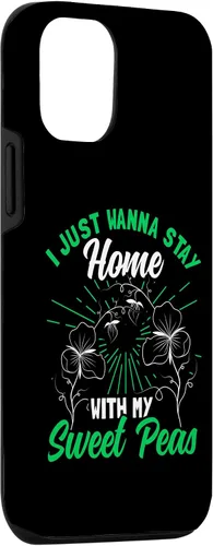 Vista 3 de iPhone 15 Sweet Peas Gardener Soil Flower Food Sweet Peas Lover Case