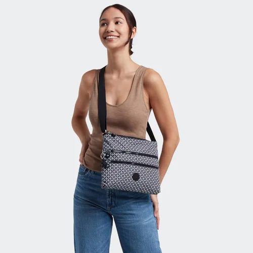 Vista 4 de Kipling Bandolera Alvar para mujer, súper ligera, duradera, bandolera de nailon
