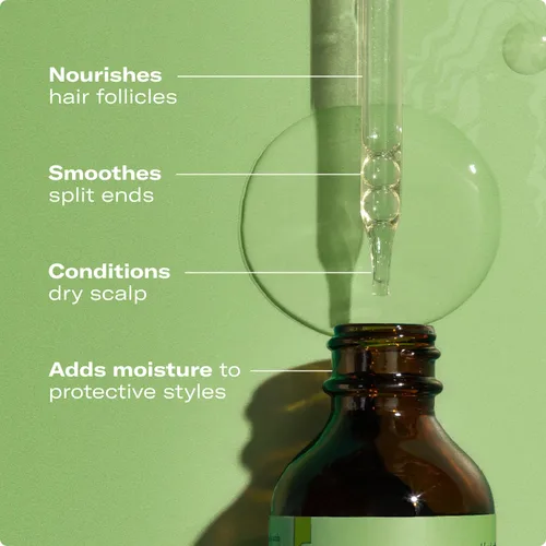 Vista 4 de Mielle Organics - Aceite y champú fortalecedor de romero y menta para el cabello
