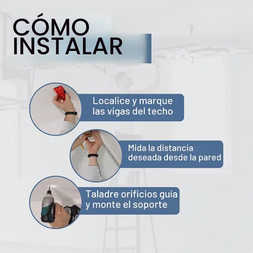 Vista 4 de StoreYourBoard Almacenamiento de techo para kayak, soporte organizador de garaje resistente ajustable