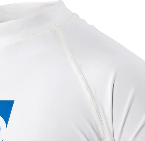 Vista 4 de Body Glove Traje de neopreno Co Junior Basic Ajustado Corto Brazo Rash Guard Blanco