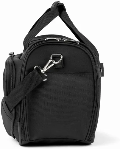 Vista 5 de Travelpro Maxlite 5 Softside Lightweight Underseat Carry-On Travel Tote, Overnight Weekender Bag Negro