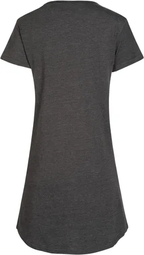 Vista 2 de Peanuts Hybrid Apparel Love Snoopy - Vestido de cualquier manera para mujer, Gris Caliente Carbón