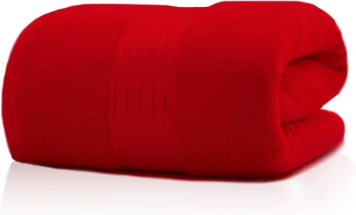 Vista 16 de COZYART - Juego de 6 toallas de baño de algodón turco, color azul claro, suaves, altamente absorbentes y duraderas, 19.17 oz/yd², incluye 2 toallas