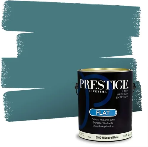 Vista 62 de PRESTIGE Pintura exterior e imprimación en uno, Apalaches, plano, 1 galón
