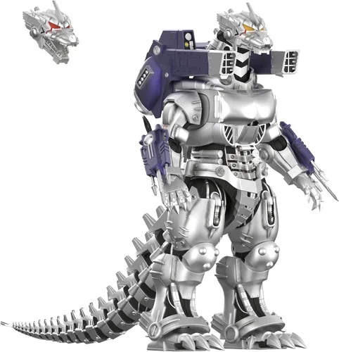 Vista 11 de Super7 ¡ULTIMATES! Toho HeiSei M.O.G.U.E.R.A. - Figura de acción de Toho Godzilla de 8 pulgadas con accesorios, coleccionables de películas clásicas