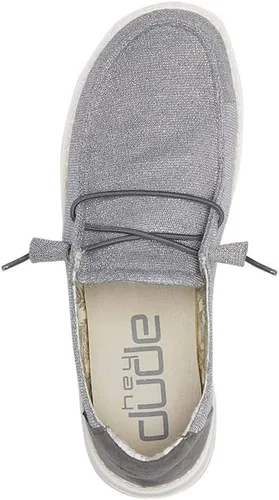 Vista 154 de Hey Dude Wendy - Zapatos de mujer, mocasines sin cordones para mujer, cómodos y ligeros