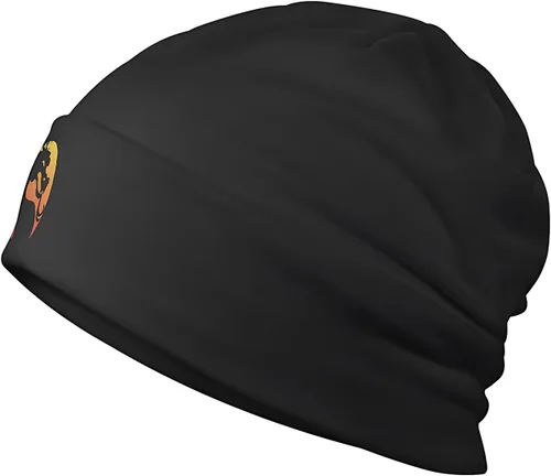Vista 6 de Gorros de lana vikingo con diseño de dragón vikingo para hombre, impresión 3D de mito nórdico Jormungandr invierno cálido elástico fino gorro