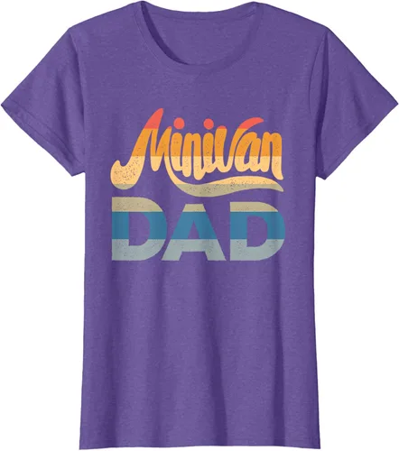 Vista 16 de Minivan Dad Mini Van Proud Father Funny Parent Camiseta con cita para papá, Negro