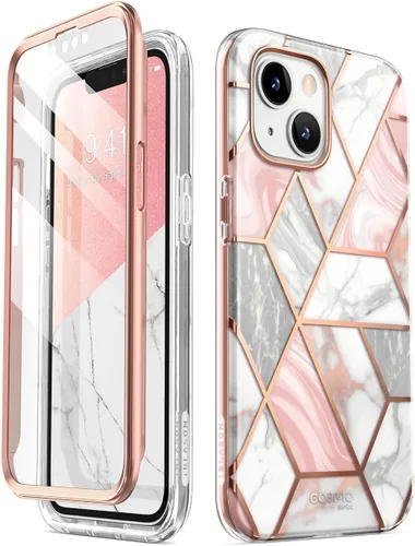 Vista 10 de i-Blason Cosmo - Funda para iPhone 14/13 con protector de pantalla integrado, funda protectora delgada de cuerpo completo para iPhone 14/13 de 6.1