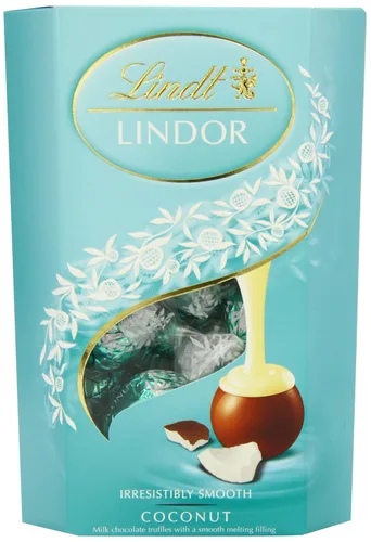 Vista 18 de Lindt LINDOR Caja de Regalo Tradiciones de Trufas de Chocolate con Leche, Caramelo de Chocolate con Leche con Centro de Trufa Suave y Derretido, 6.8