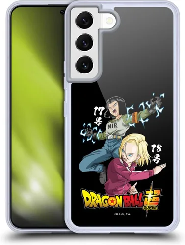 Vista 227 de Head Case Designs Funda de gel con licencia oficial de Dragon Ball Super Group Future Trunks Arc Characters [protección de grado militar] compatible