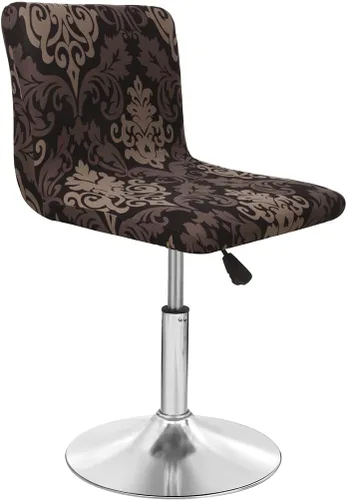 Vista 8 de Funda elástica para silla de respaldo corto, taburete de bar, solo fundas de silla (23)