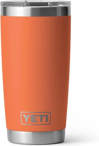 Vista 26 de YETI Rambler - Vaso de acero inoxidable con aislamiento al vacío de 20 onzas con tapa MagSlider Todo acero inoxidable