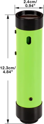 Vista 2 de Nivel de vista de mano de bolsillo 2.5X - Herramienta de elevación ligera y portátil para topografía (verde)