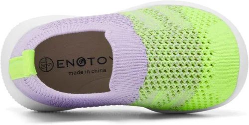 Vista 4 de Engtoy Zapatos de bebé para niños y niñas, zapatos para caminar, ligeros, transpirables, de malla, zapatos antideslizantes con suela de goma suave