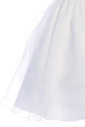Vista 6 de Vestidos de Primera Comunión para Niñas 7-16 Vestido de Santa Comunión Blanco Vestidos de Primera Comunión para Niñas Plus