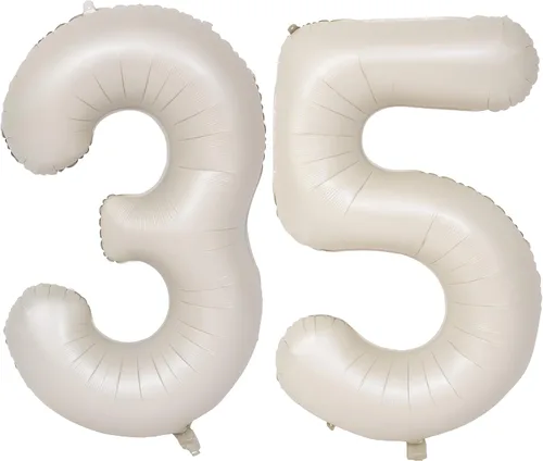 Vista 185 de Globos de 40 pulgadas con números de caramelo, papel de aluminio de helio, globos de látex de Mylar para fiesta de cumpleaños, decoración digital 0