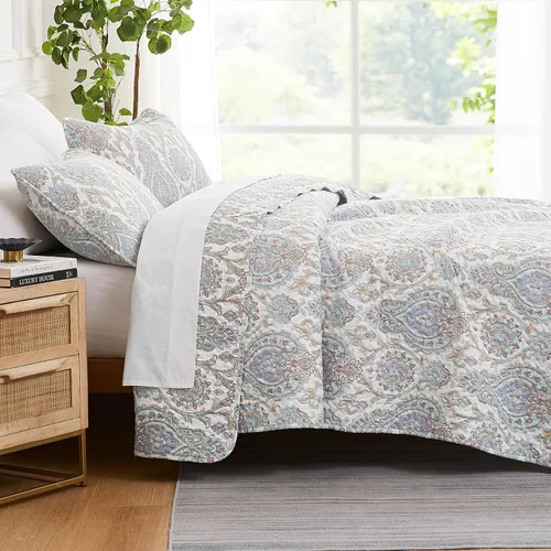 Vista 38 de Southshore Fine Linens, The Brickyard Collection -Juego de edredón ligero