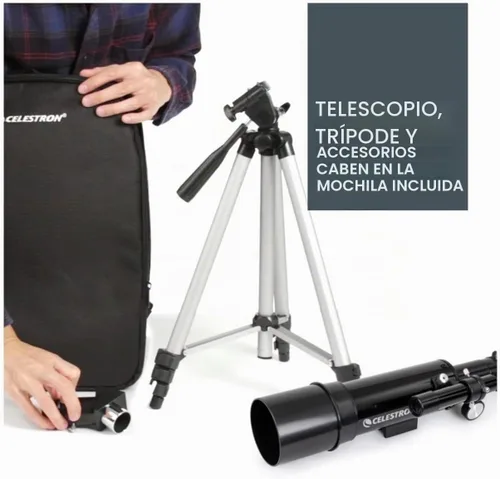 Vista 6 de CELESTRON Telescopio refractor Travel Scope 60